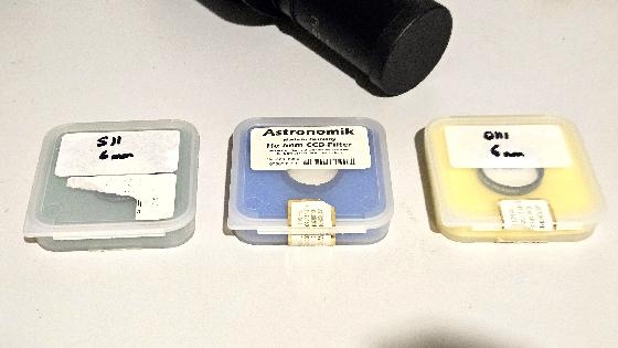 Filtres Astronomik SHO 6nm