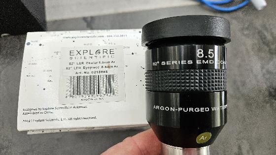 Oculaire Explore Scientific 82° 8,5mm LER