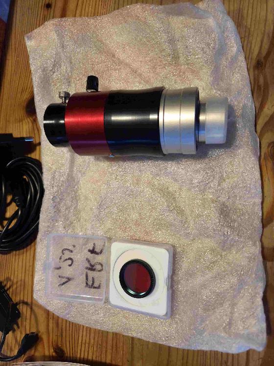 Daystar quark Chromosphére + camera solaire basler