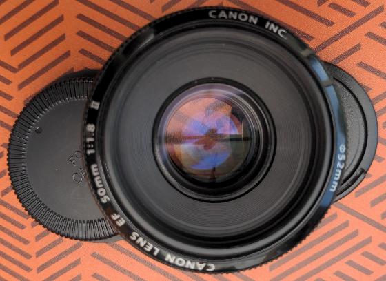 Objectif Canon EF  50mm F1.8 II