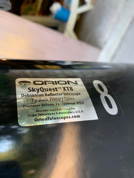 Télescope Dobson Orion N 203/1200 SkyQuest XT8 