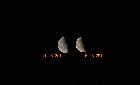 Lune hier et ce matin