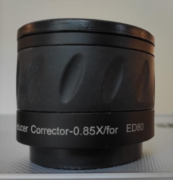 Lunette Sky-Watcher 80ED + correcteur/réducteur 0.85 + mallette