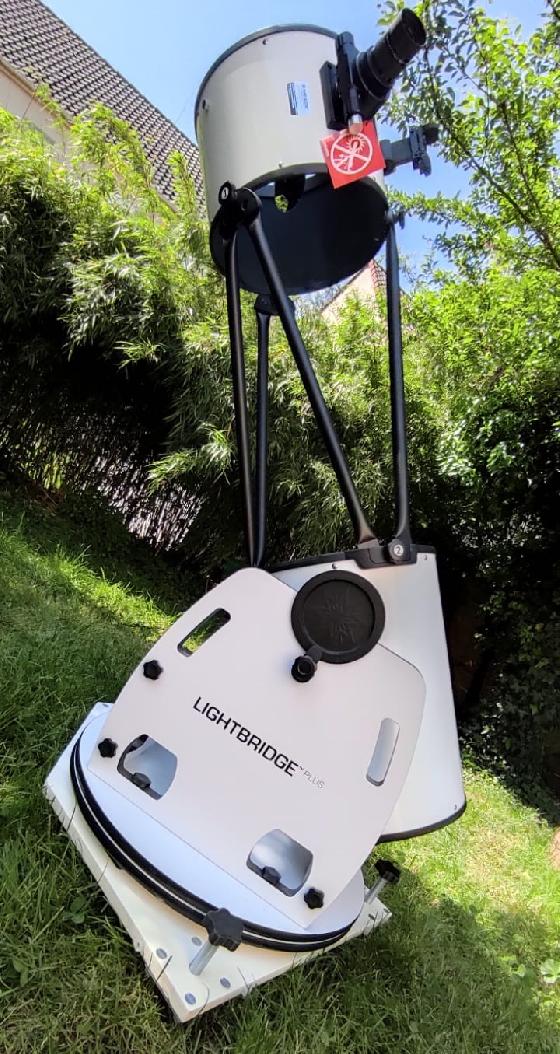 Dobson Meade LightBridge Plus 12" amélioré – État proche du neuf