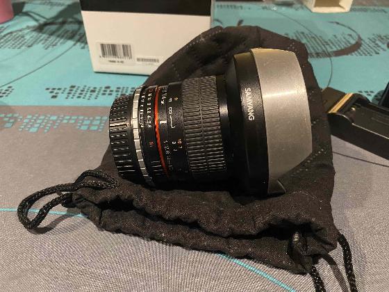 Objectif Samyang 14 mm F2.8