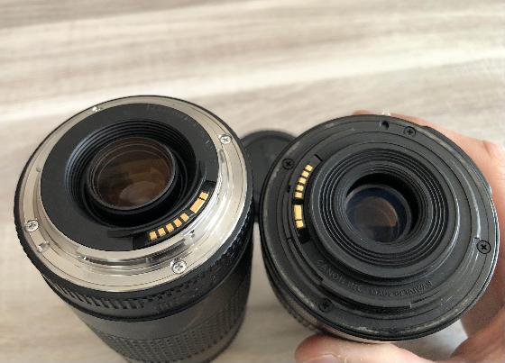 objectis Canon 18-55mm f/3.5-5.6 IS II & Canon 75-300mm f/4.0-5.6 III