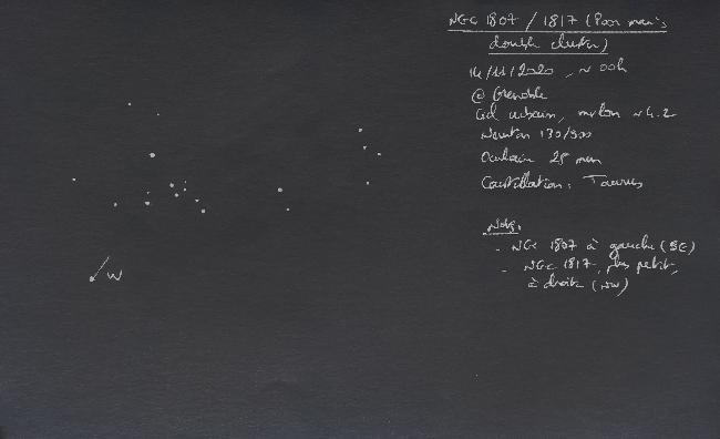 NGC1807/1817 - 14-11-2020