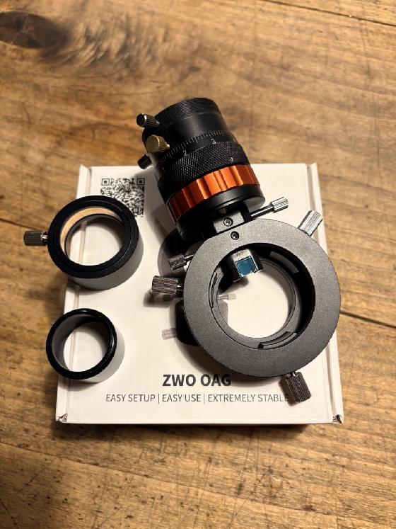 Diviseur optique ZWO OAG avec bague de map hélicoïdale