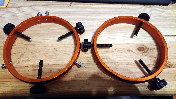 USB focuser 2, Diviseur, Anneaux 160mm, support 3", Filtre solaire thousand oaks pour mak127