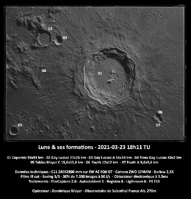 Lune - 23 mars 2021