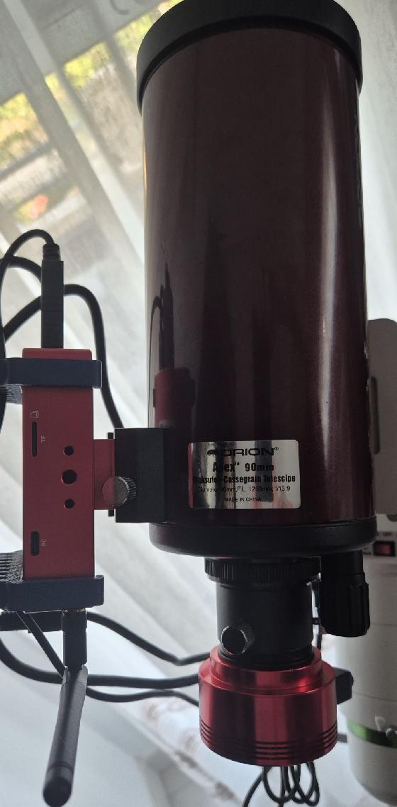 Orion Mak 90 + ZWO Asi 462 mc + Asiair Plus 160 Go