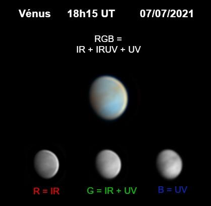 Vénus IR-UV
