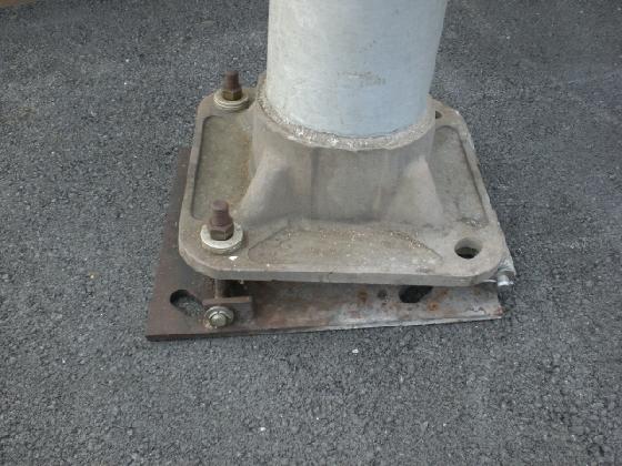 Pied colonne pour télescope