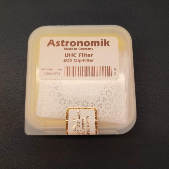 Filtre Astronomik UHC EOS clip