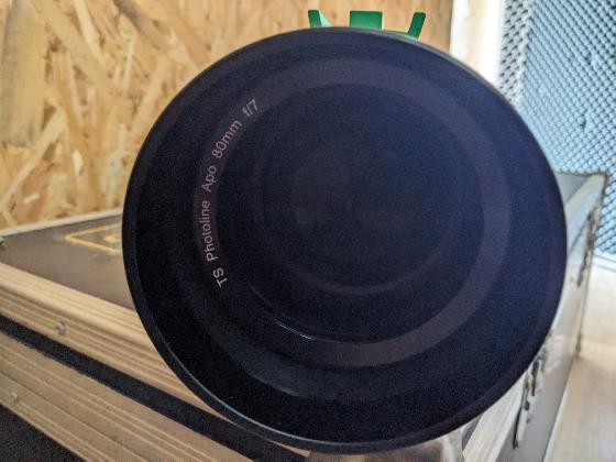Lunette 80mm F/7 FLP53 Lanthan - TSOPTICS Doublet SD-APO