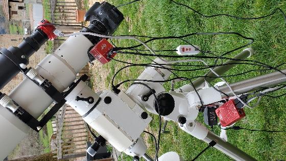 Kit complet pour l'astrophotographie.