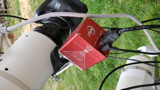 Kit complet pour l'astrophotographie.