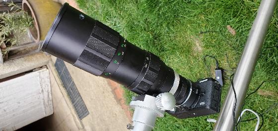 Kit complet pour l'astrophotographie.