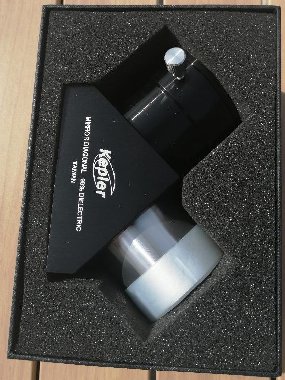  Renvoi coudé à miroir diélectrique 99% QUARTZ coulant 50,80mm - Kepler