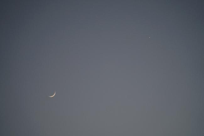 Lune et Vénus
