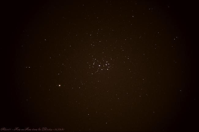 Mars dans les Pléïades