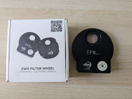 Roue à filtres ZWO motorisée 5 filtres