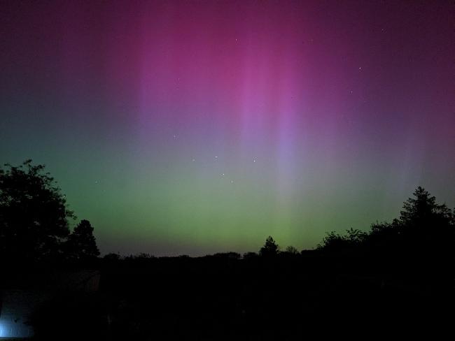 Aurores boréales 10 mai