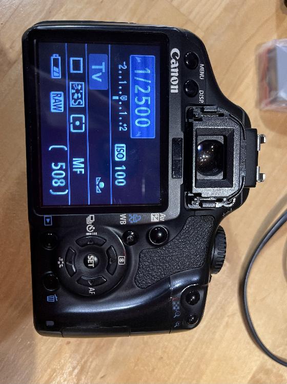 Canon ESO 450D défiltré partiel