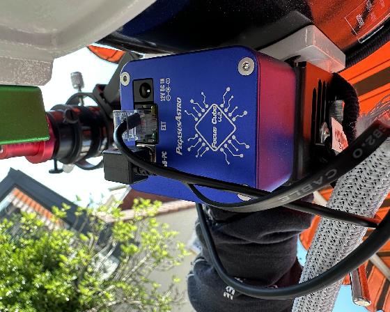 Photo montée sur Newton 200/800 - 2