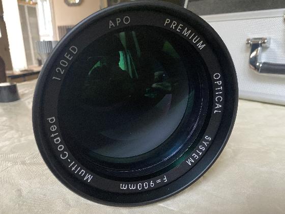 Lunette Skywatcher Equinox 120ED + Reducteur 0.85