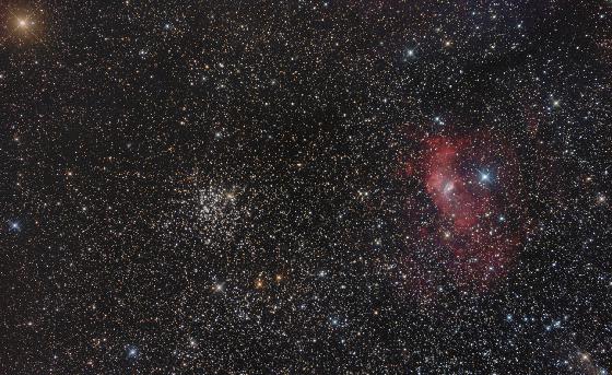 M52 & NGC7635 (la bulle)