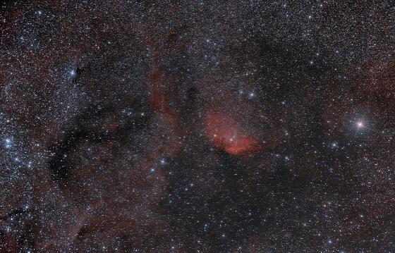 SH2-101 Nébuleuse de la tulipe V2