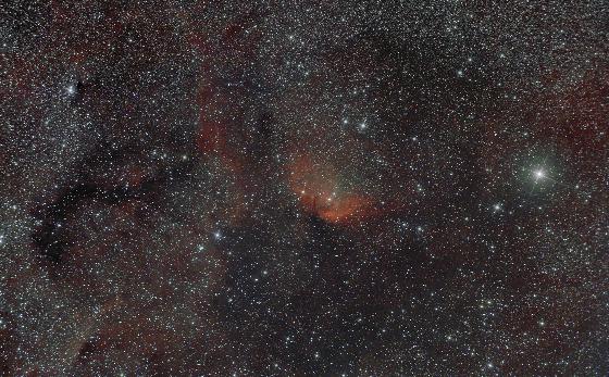 SH2-101 Nébuleuse de la tulipe V3