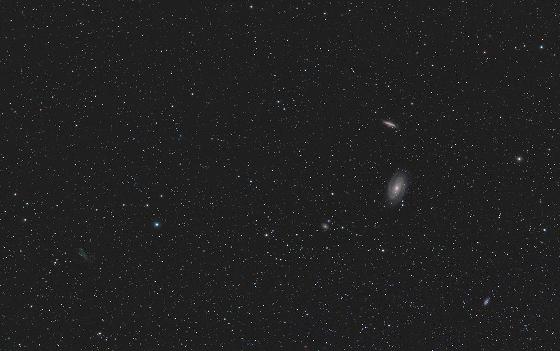 Grand champ autour de M81 et M82