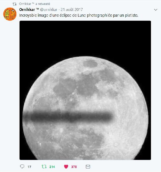 Eclipse de terre plate