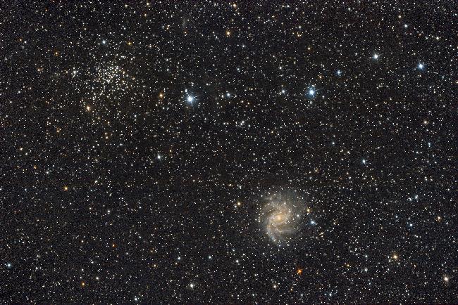 NGC 6946 et 6939