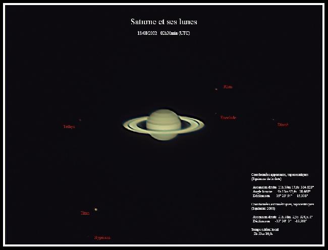 Saturne 13/08/2022