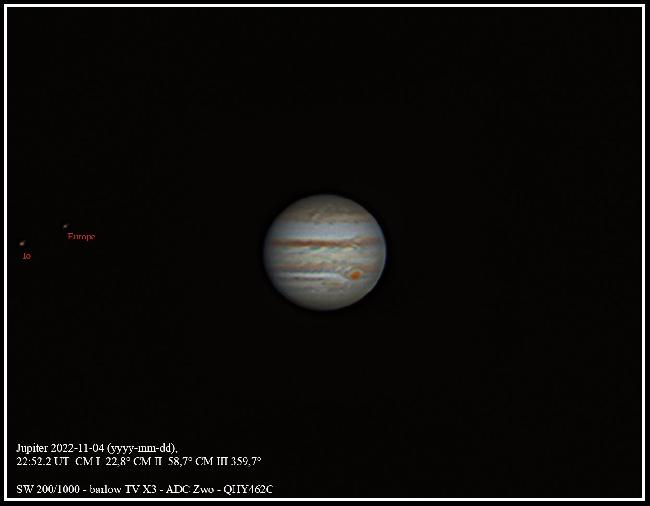 Jupiter 04/11/2022
