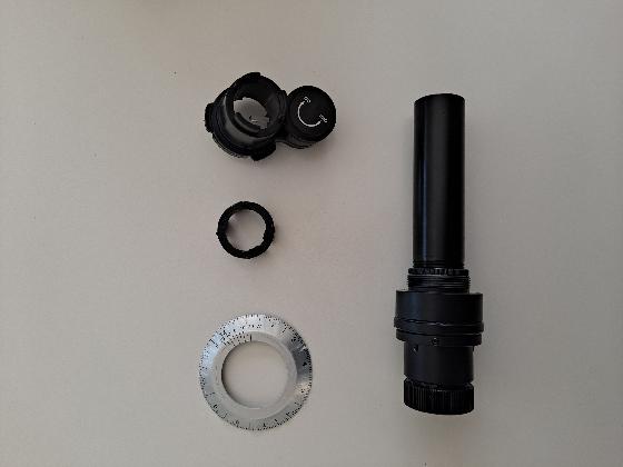 Viseur polaire EQ5,EQ6,ZVX... + Rétro éclairage LED