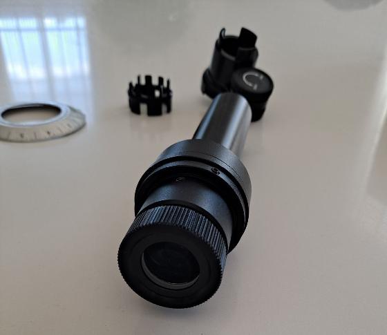 Viseur polaire EQ5,EQ6,ZVX... + Rétro éclairage LED