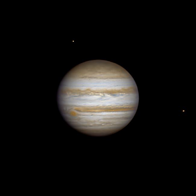 Jupiter Io et Callisto