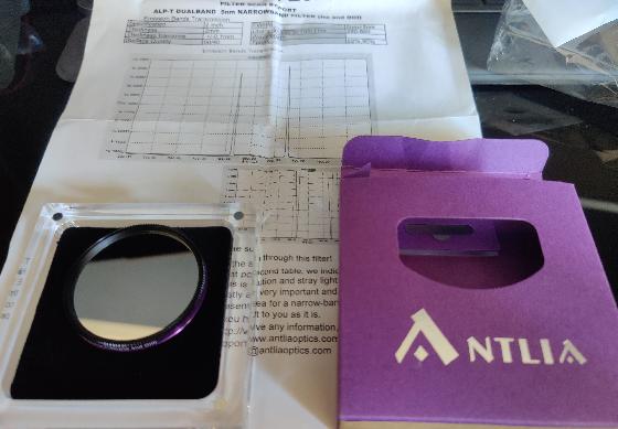 Zwo 2600MC + Tiroir à Filtre M48 + 2 tiroirs + filtes