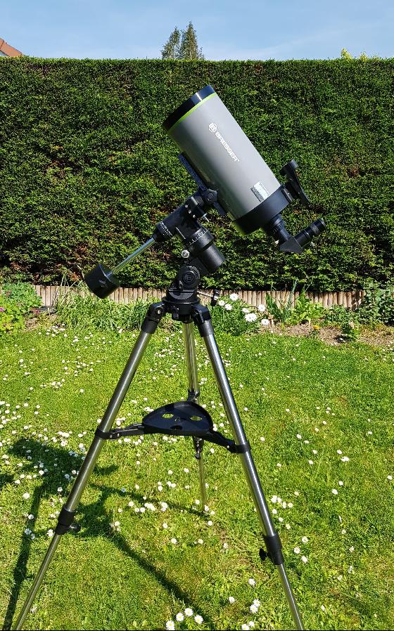 Maksutov 127/1900 BRESSER - Monture EQ3