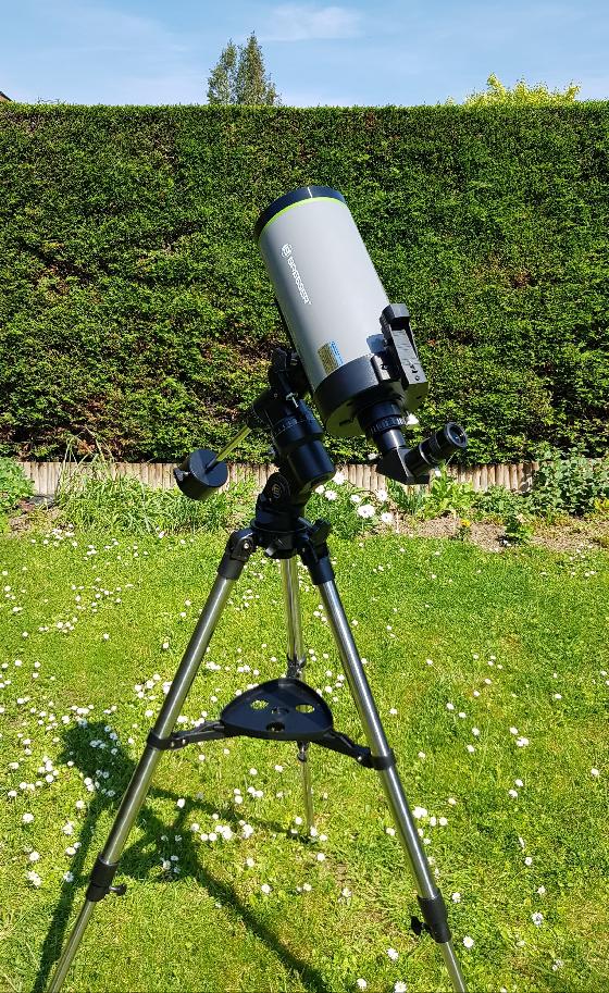 Maksutov 127/1900 BRESSER - Monture EQ3