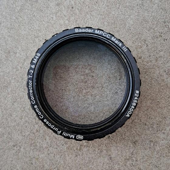 Correcteur de coma Baader MPCC Mark III