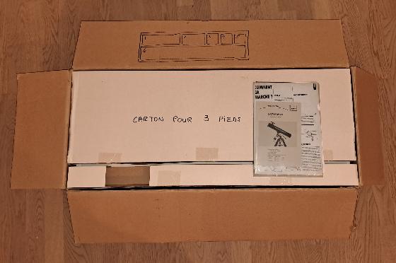 Télescope 115/900 à donner