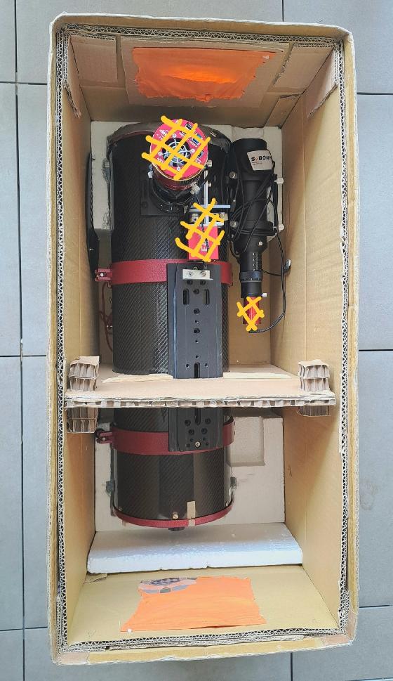 Vends tàlescope 200/800 UNC et monture AZEQ6