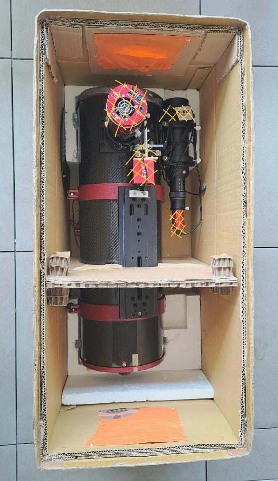 A VENDRE - télescope 200/800 UNC optimisé