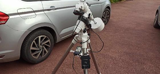 Monture eq5 pro ou neq5 avec caisse de transport