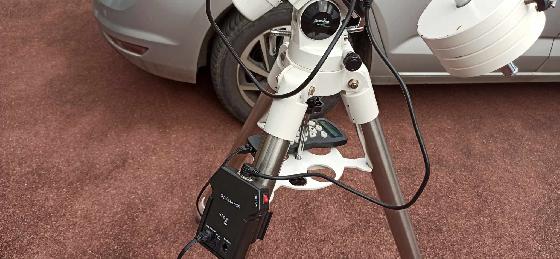 Monture eq5 pro ou neq5 avec caisse de transport